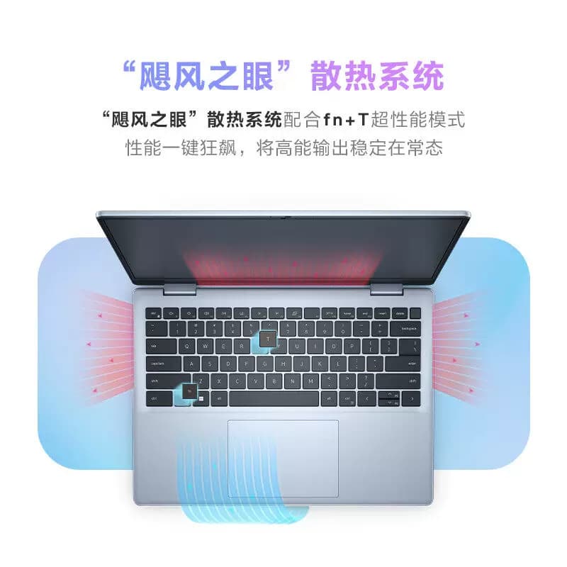 DELL/戴尔 灵越14/16PLUS 英特尔Core5/Core7二代处理器可选14/16寸 大学生轻薄本商务办公本笔记本电脑,详情图 4