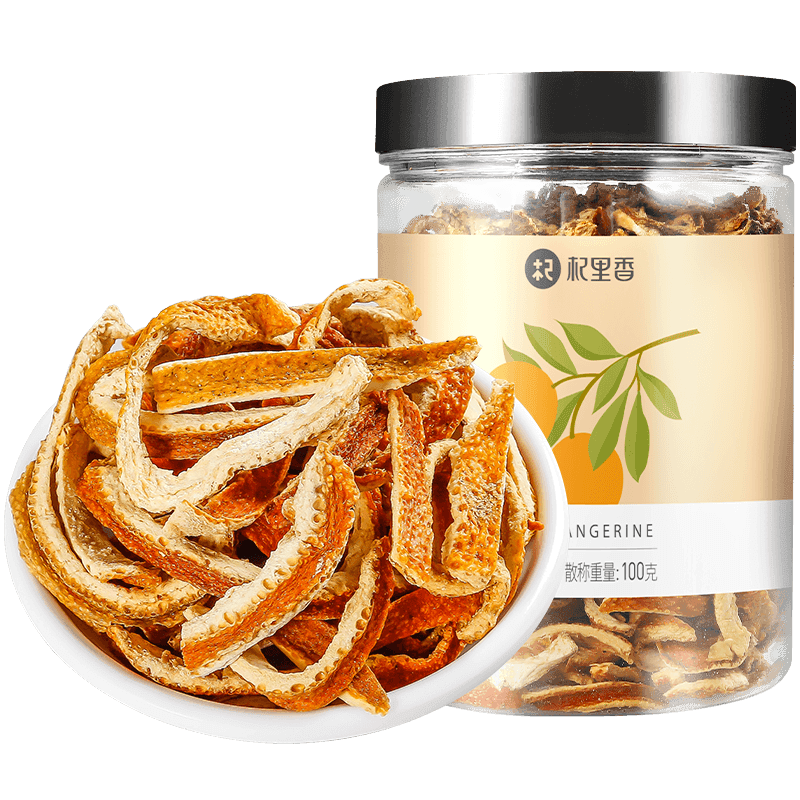 杞里香正宗老陈皮三伏天干橘子皮橙皮泡茶水非新会陈皮丝桔皮,详情图 2